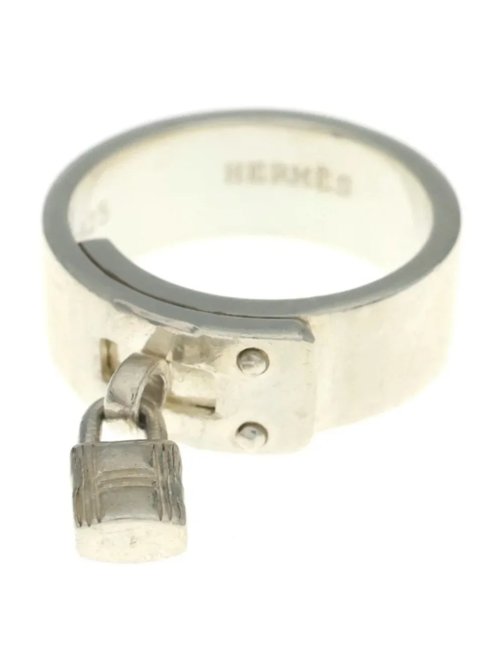 Hermes Kelly Cadena Ring Sterling 925 Silver